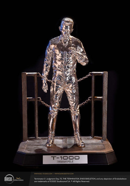 DARKSIDE COLLECTIBLE STUDIO - Terminator 2 Judgement Day Premium Statue 1/3 T-1000 Liquid Metal 30th Anniversary Edition
