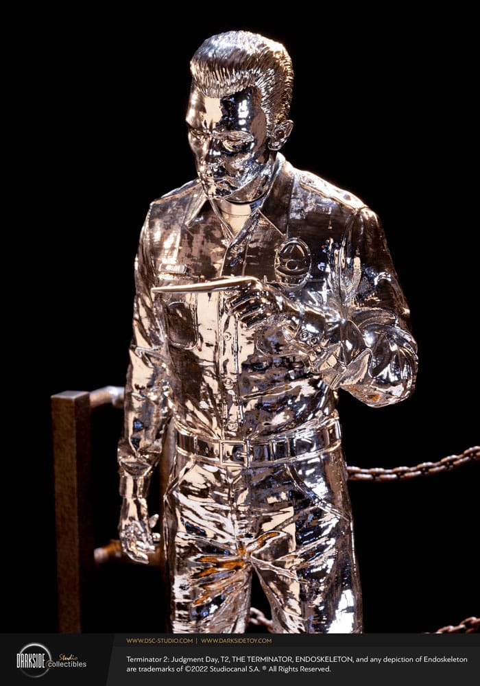 DARKSIDE COLLECTIBLE STUDIO - Terminator 2 Judgement Day Premium Statue 1/3 T-1000 Liquid Metal 30th Anniversary Edition