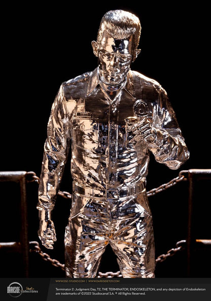 DARKSIDE COLLECTIBLE STUDIO - Terminator 2 Judgement Day Premium Statue 1/3 T-1000 Liquid Metal 30th Anniversary Edition