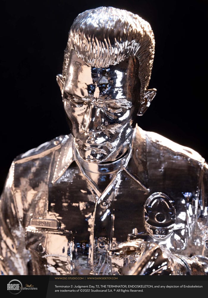 DARKSIDE COLLECTIBLE STUDIO - Terminator 2 Judgement Day Premium Statue 1/3 T-1000 Liquid Metal 30th Anniversary Edition
