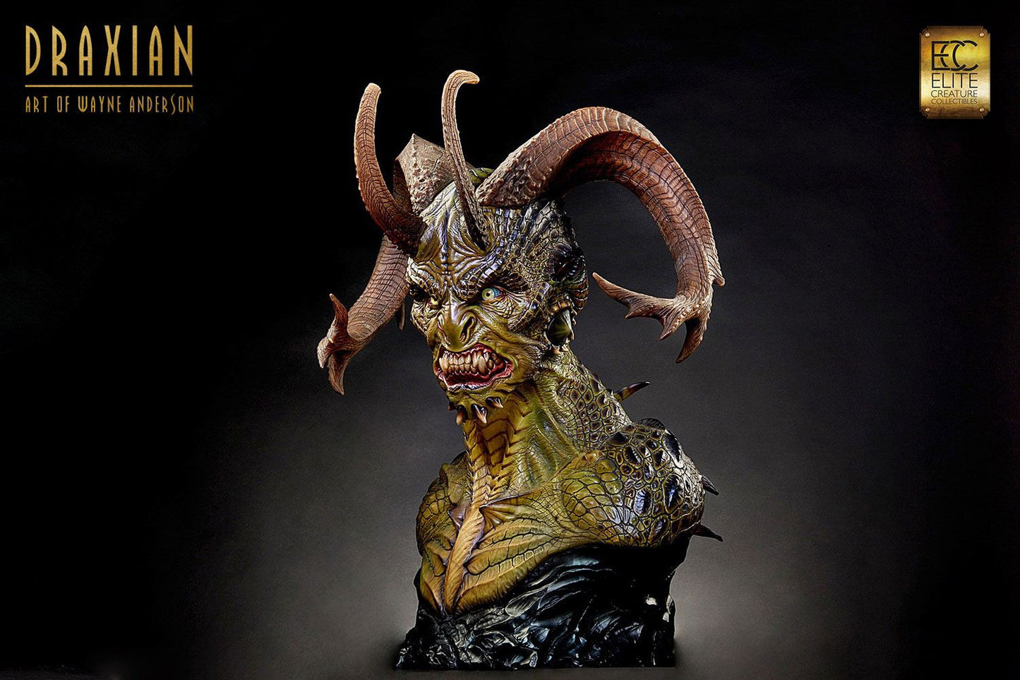 ECC ELITE CREATURE COLLECTIBLES - Draxian - Life Size Bust 1:1 by Wayne Anderson