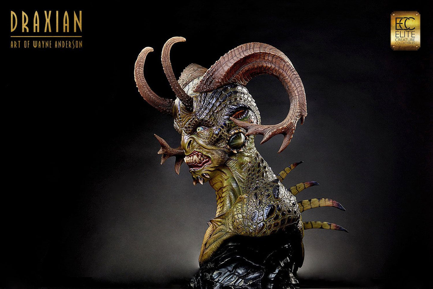 ECC ELITE CREATURE COLLECTIBLES - Draxian - Life Size Bust 1:1 by Wayne Anderson