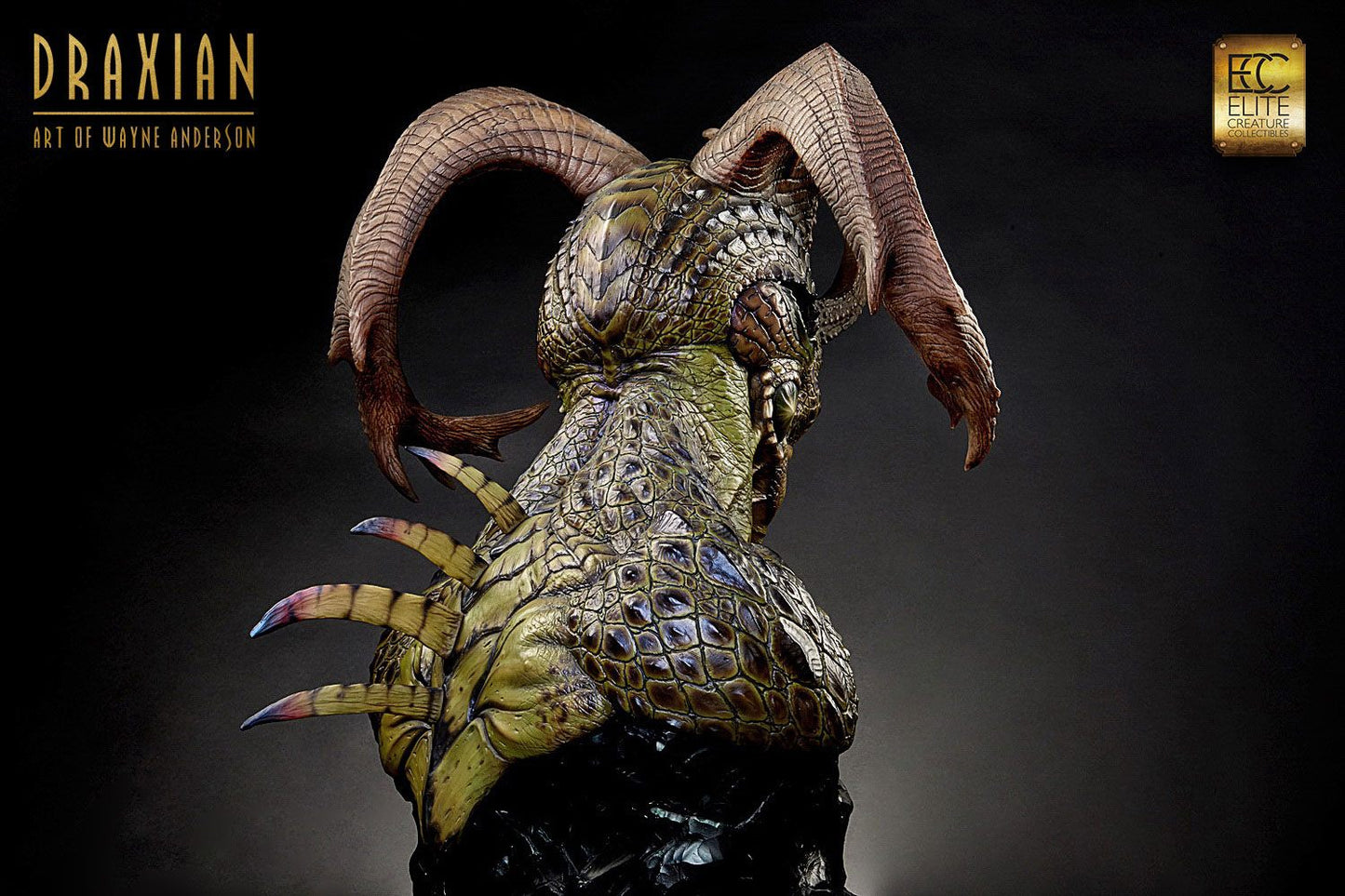 ECC ELITE CREATURE COLLECTIBLES - Draxian - Life Size Bust 1:1 by Wayne Anderson