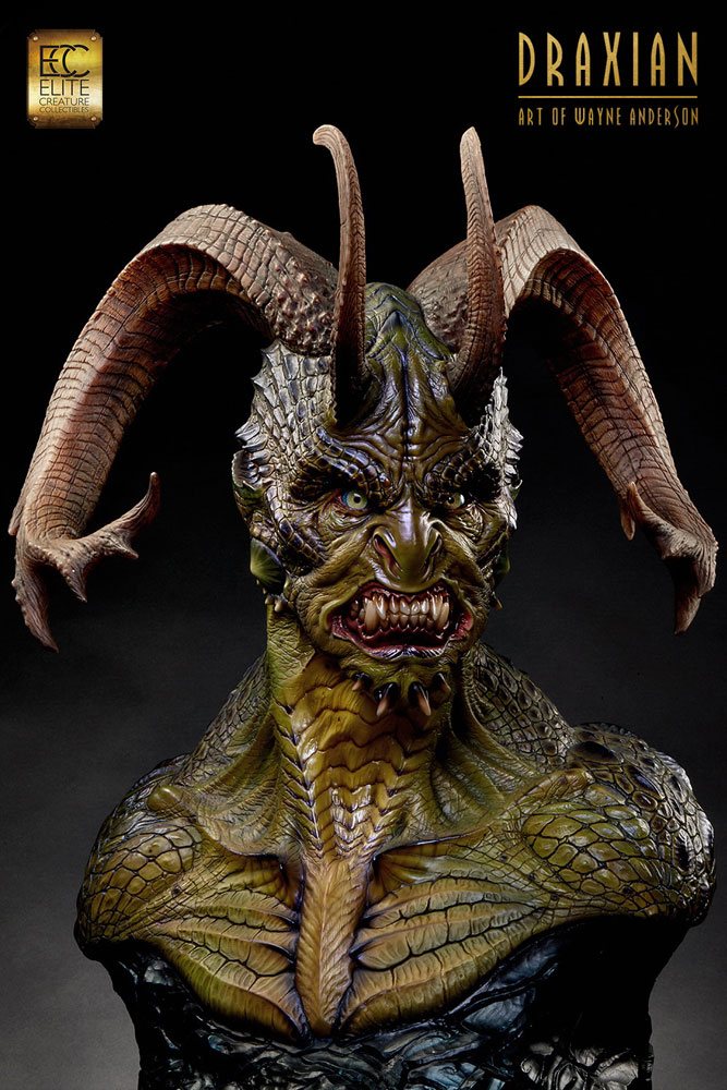 ECC ELITE CREATURE COLLECTIBLES - Draxian - Life Size Bust 1:1 by Wayne Anderson