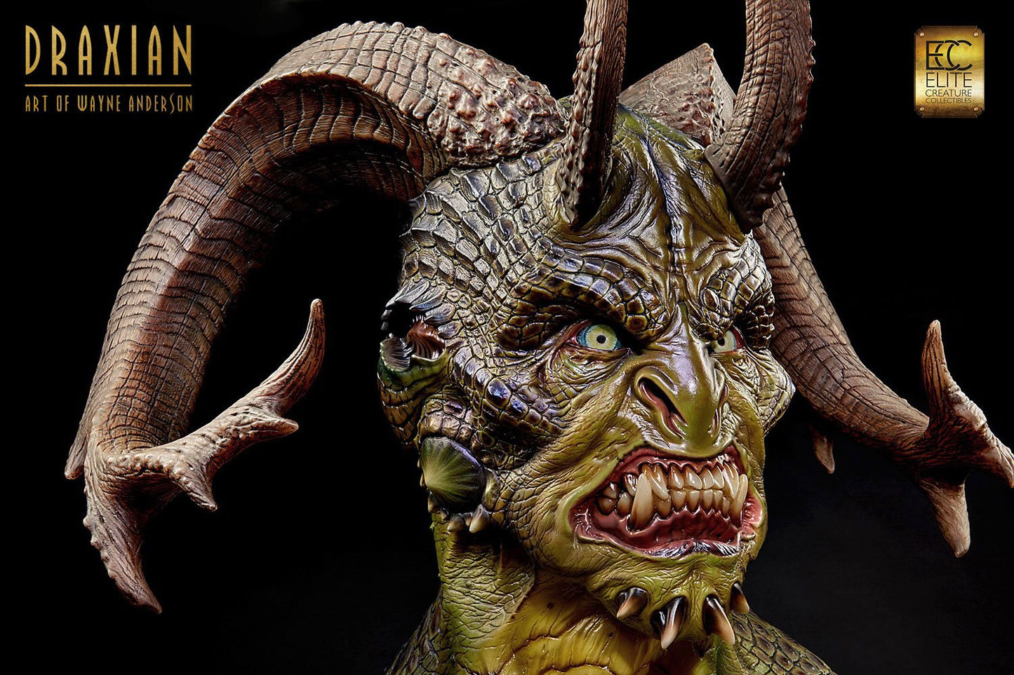 ECC ELITE CREATURE COLLECTIBLES - Draxian - Life Size Bust 1:1 by Wayne Anderson