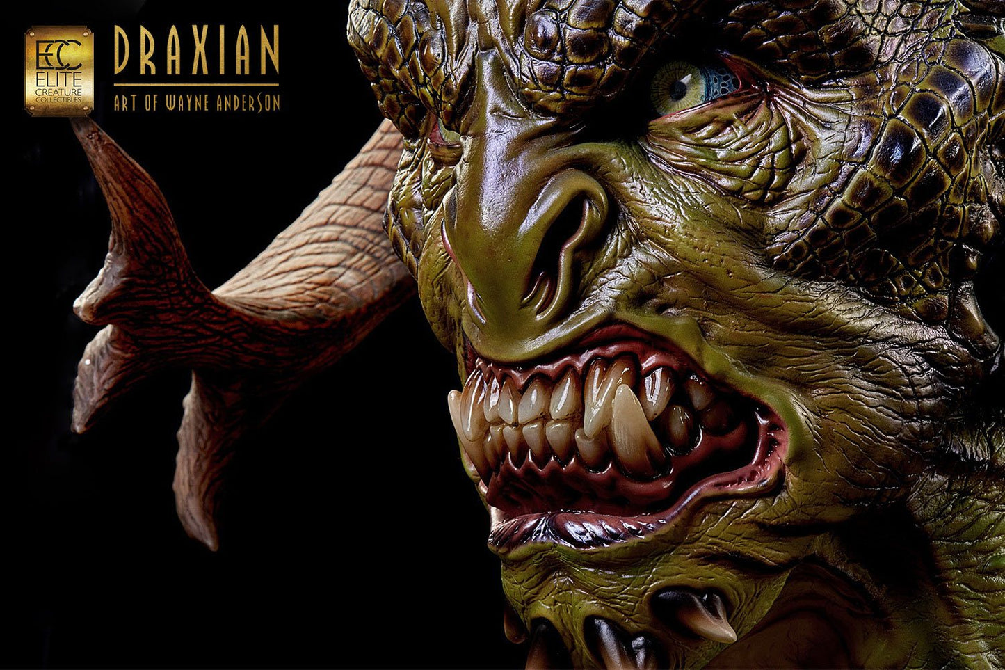 ECC ELITE CREATURE COLLECTIBLES - Draxian - Life Size Bust 1:1 by Wayne Anderson