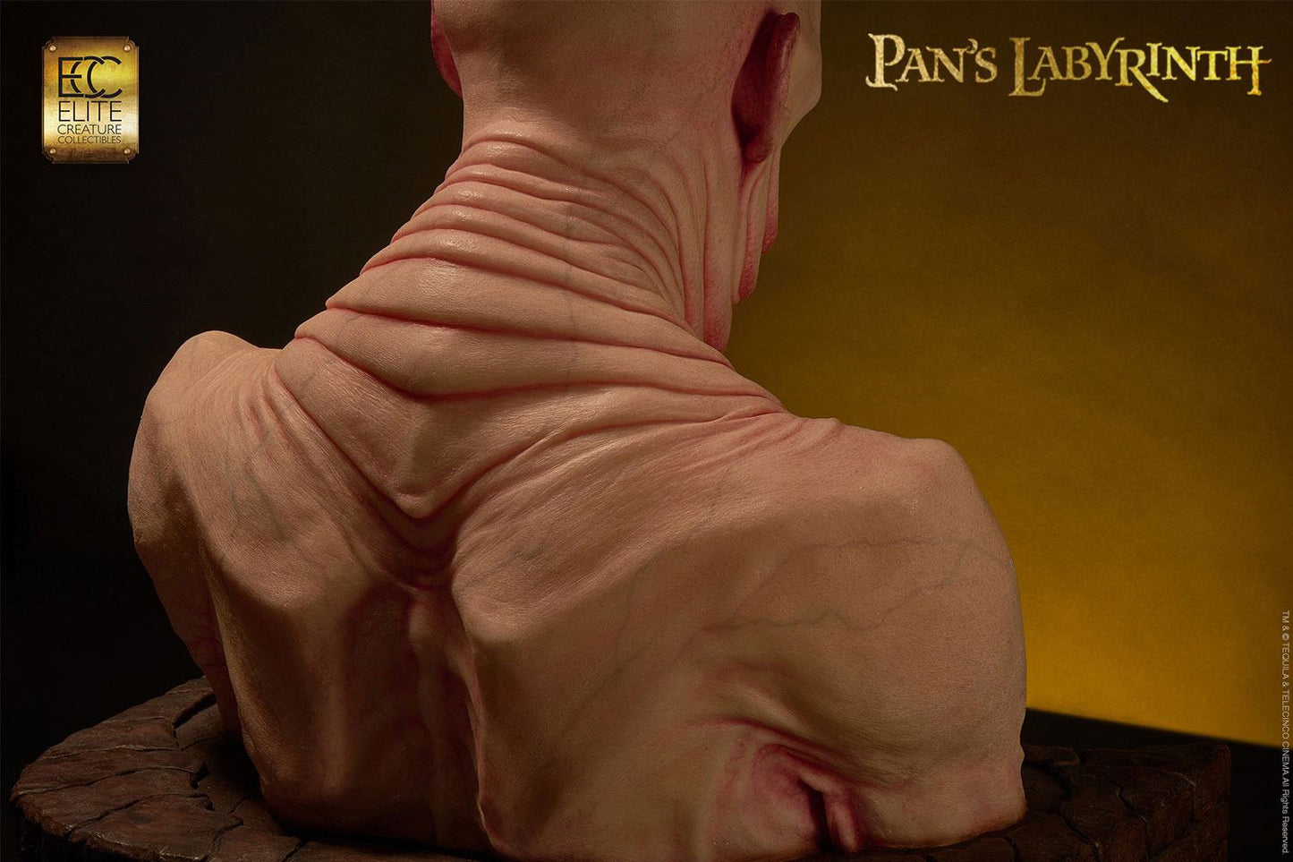 ECC ELITE CREATURE COLLECTIBLES - Pan's Labyrinth - Pale Man - Life Size Bust 1:1