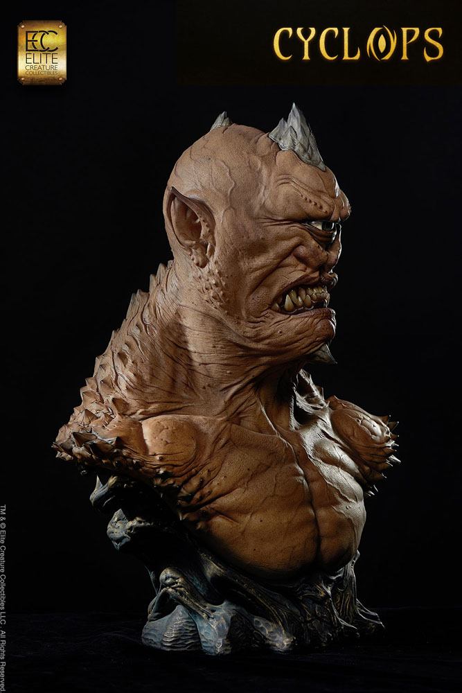 ECC ELITE CREATURE COLLECTIBLES - Cyclops - Life Size Bust by Steve Wang