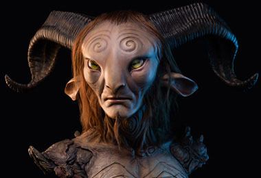 ECC ELITE CREATURE COLLECTIBLES - Pans Labyrinth Life-Size Bust Faun