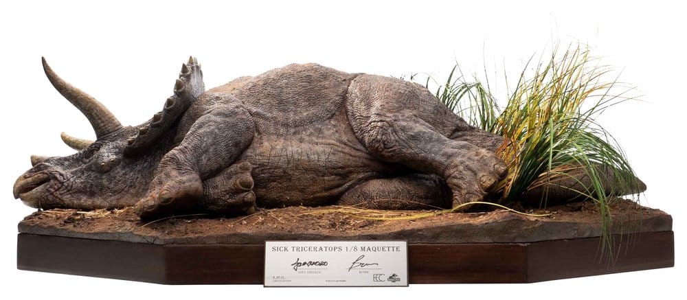 ECC - Jurassic Park Maquette 1/8 Sick Triceratops