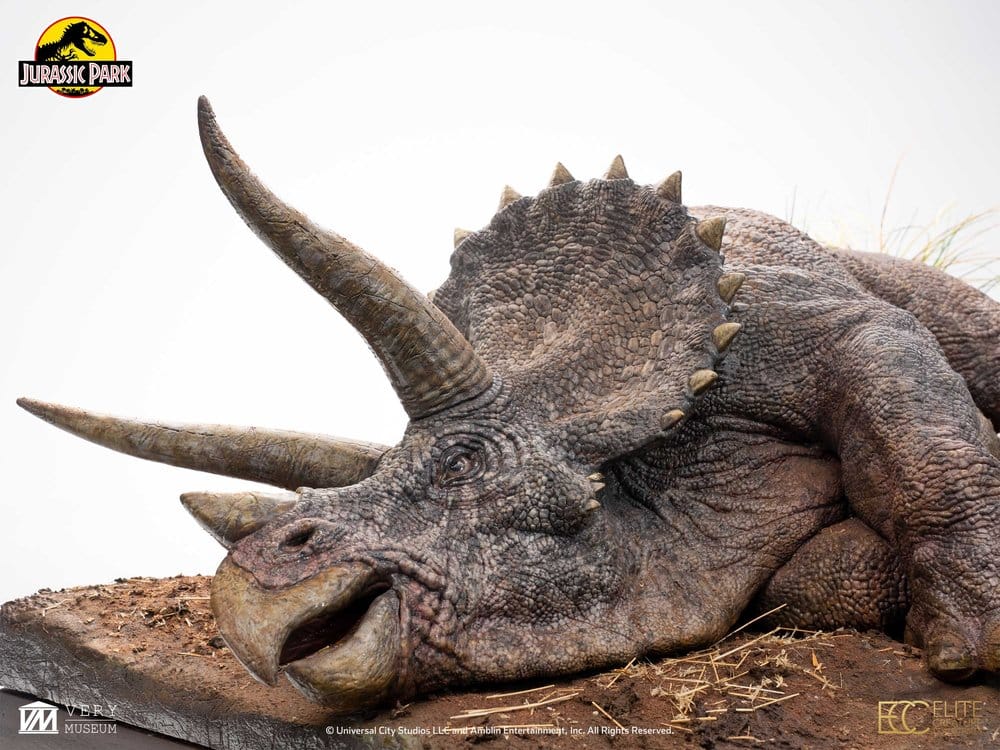 ECC - Jurassic Park Maquette 1/8 Sick Triceratops