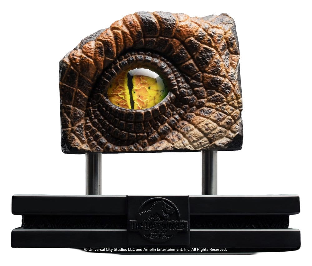 ECC - The Lost World: Jurassic Park Replica Bust Male Velociraptor Eye Prop