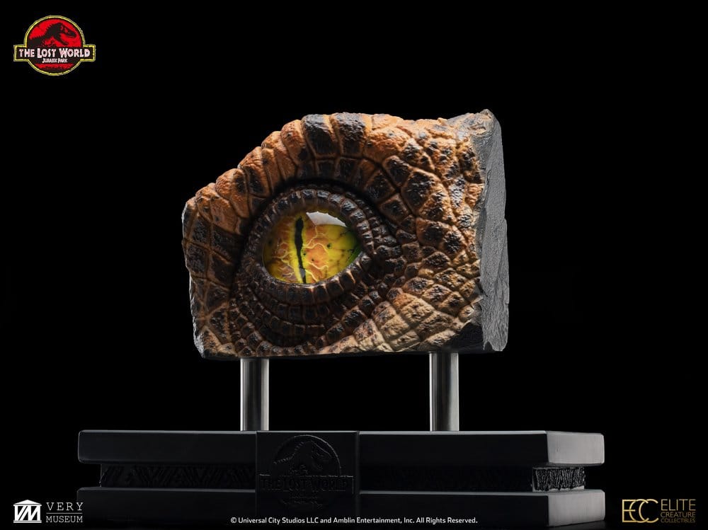 ECC - The Lost World: Jurassic Park Replica Bust Male Velociraptor Eye Prop