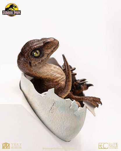 ECC - Jurassic Park Replica Bust Velociraptor Hatching Egg