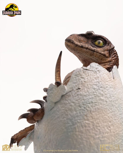 ECC - Jurassic Park Replica Bust Velociraptor Hatching Egg