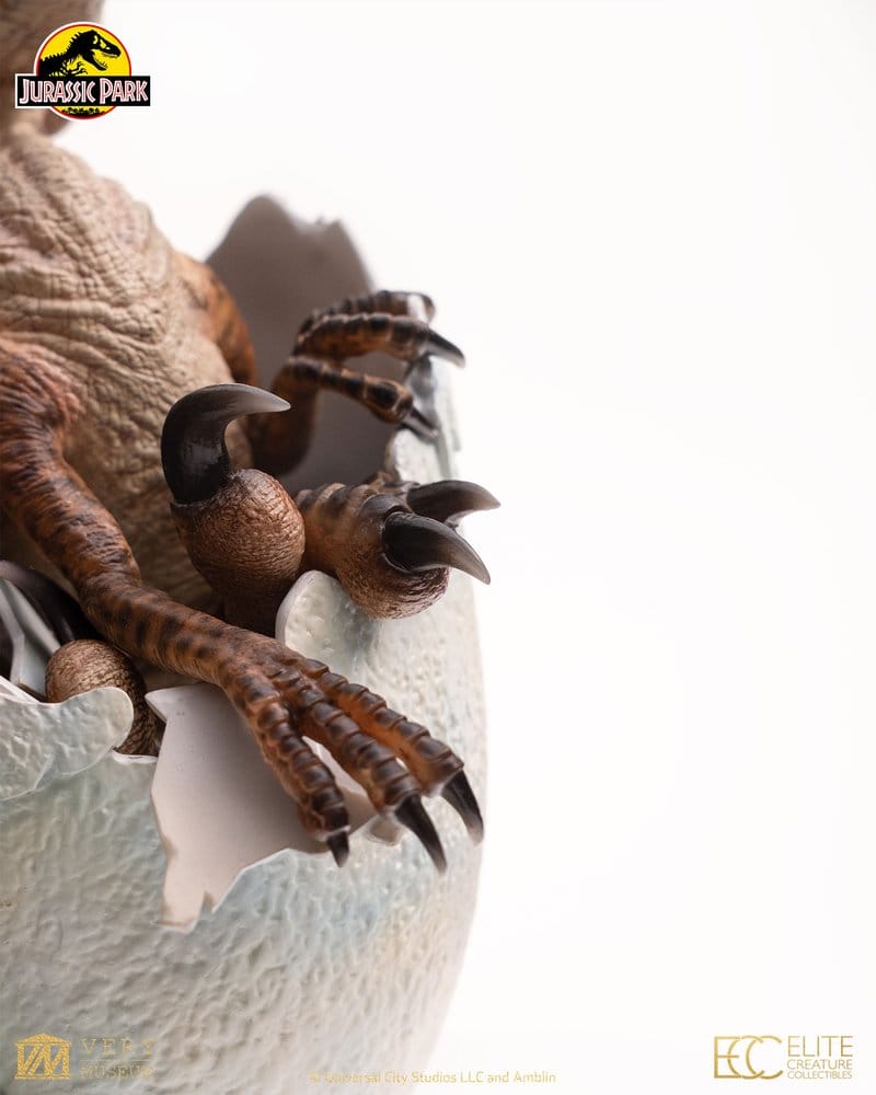 ECC - Jurassic Park Replica Bust Velociraptor Hatching Egg