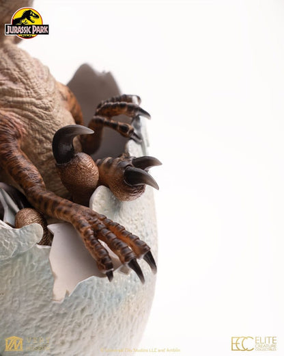 ECC - Jurassic Park Replica Bust Velociraptor Hatching Egg