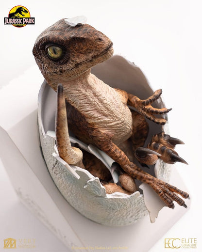 ECC - Jurassic Park Replica Bust Velociraptor Hatching Egg
