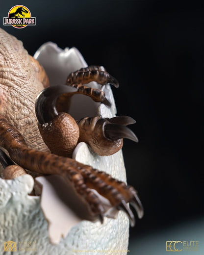 ECC - Jurassic Park Replica Bust Velociraptor Hatching Egg