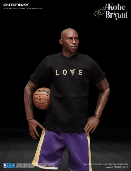 ENTERBAY - NBA Collection Real Masterpiece Action Figure 1:6 Kobe Bryant Upgraded Re-Edition