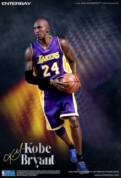 ENTERBAY - NBA Collection Real Masterpiece Action Figure 1:6 Kobe Bryant Upgraded Re-Edition