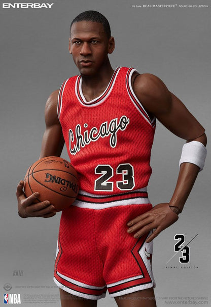 ENTERBAY - NBA Collection Real Masterpiece Action Figure 1:6 Michael Jordan (Away) Final Limited Edition 30 cm