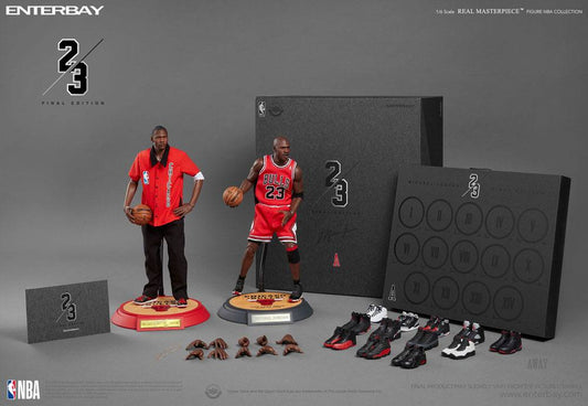 ENTERBAY - NBA Collection Real Masterpiece Action Figure 1:6 Michael Jordan (Away) Final Limited Edition 30 cm