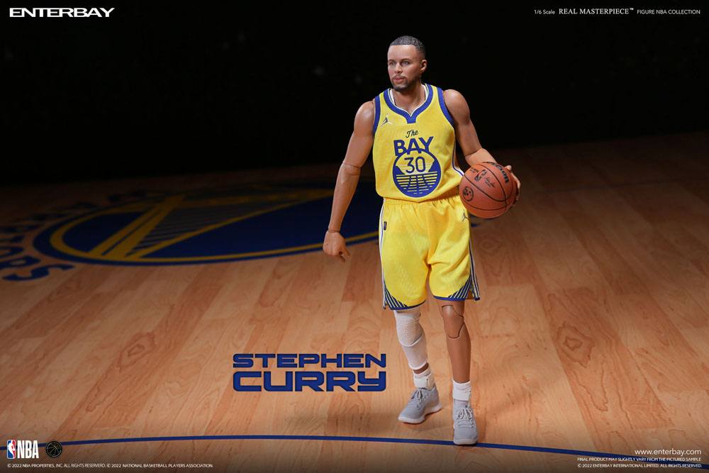 ENTERBAY - NBA Collection Real Masterpiece Action Figure 1:6 Stephen Curry