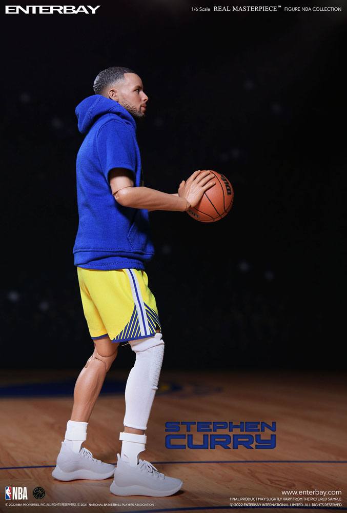 ENTERBAY - NBA Collection Real Masterpiece Action Figure 1:6 Stephen Curry