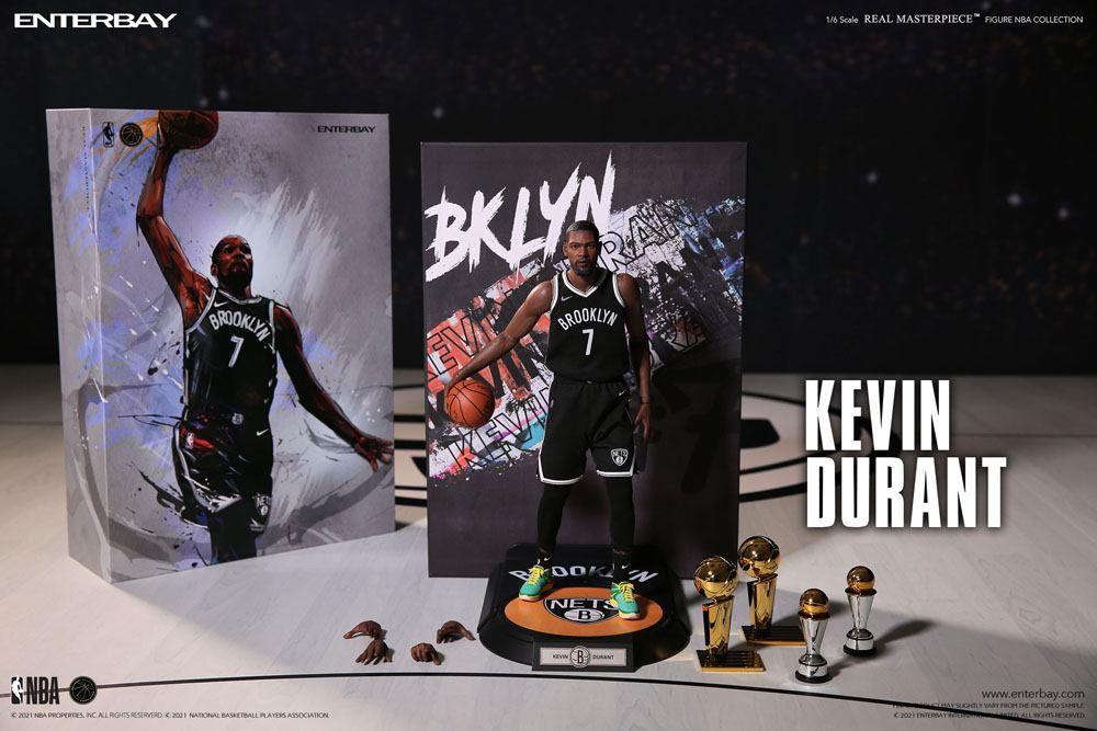 ENTERBAY - NBA Collection Real Masterpiece Action Figure 1:6 Kevin Durant