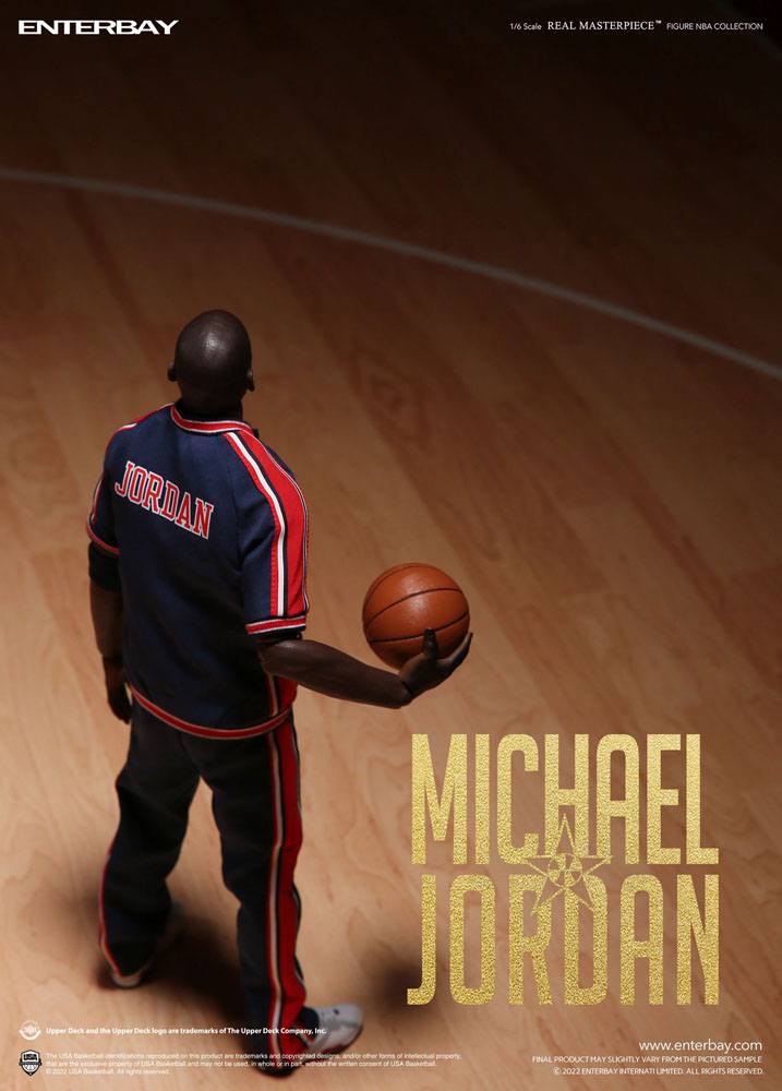 ENTERBAY - NBA Collection Real Masterpiece Action Figure 1:6 Michael Jordan Barcelona '92 Limited Edition