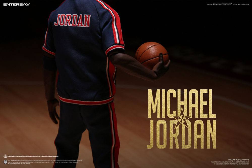 ENTERBAY - NBA Collection Real Masterpiece Action Figure 1:6 Michael Jordan Barcelona '92 Limited Edition