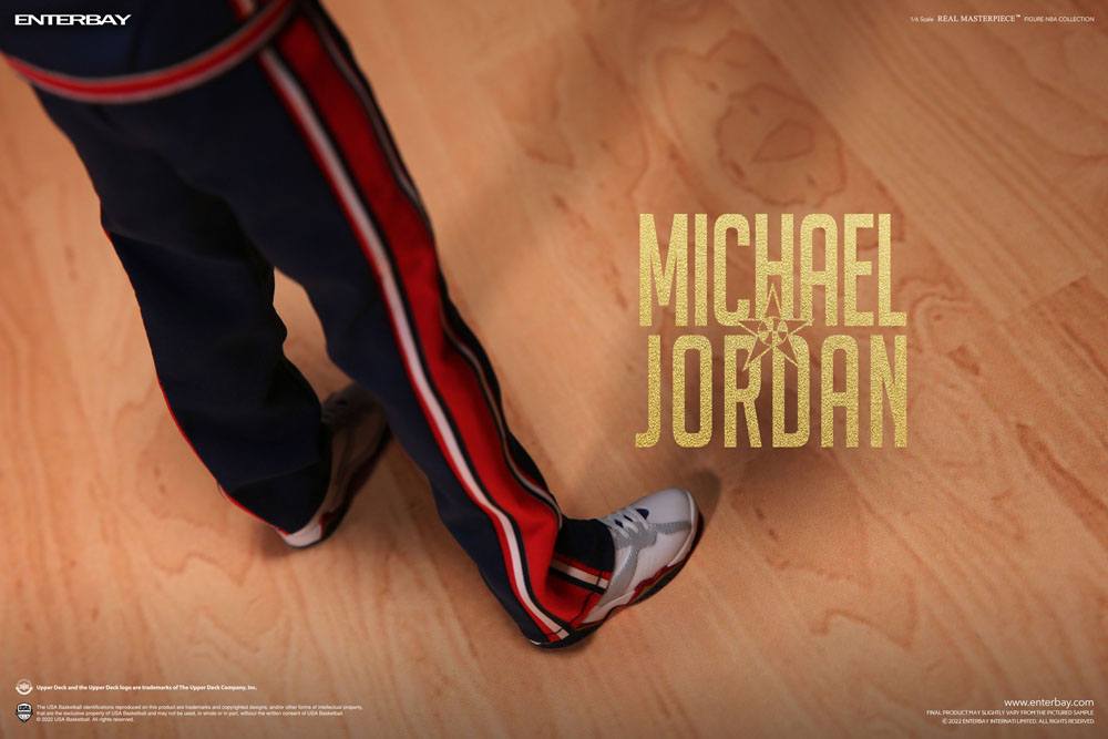 ENTERBAY - NBA Collection Real Masterpiece Action Figure 1:6 Michael Jordan Barcelona '92 Limited Edition