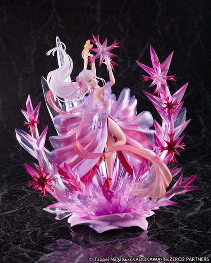 Zero Starting Life in Another World Statue 1/7 Emilia Crystal Dress Ver
