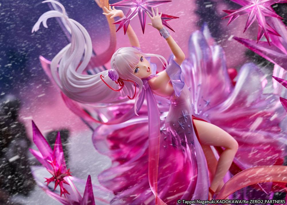 Zero Starting Life in Another World Statue 1/7 Emilia Crystal Dress Ver