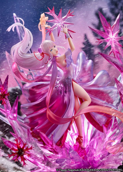 Zero Starting Life in Another World Statue 1/7 Emilia Crystal Dress Ver
