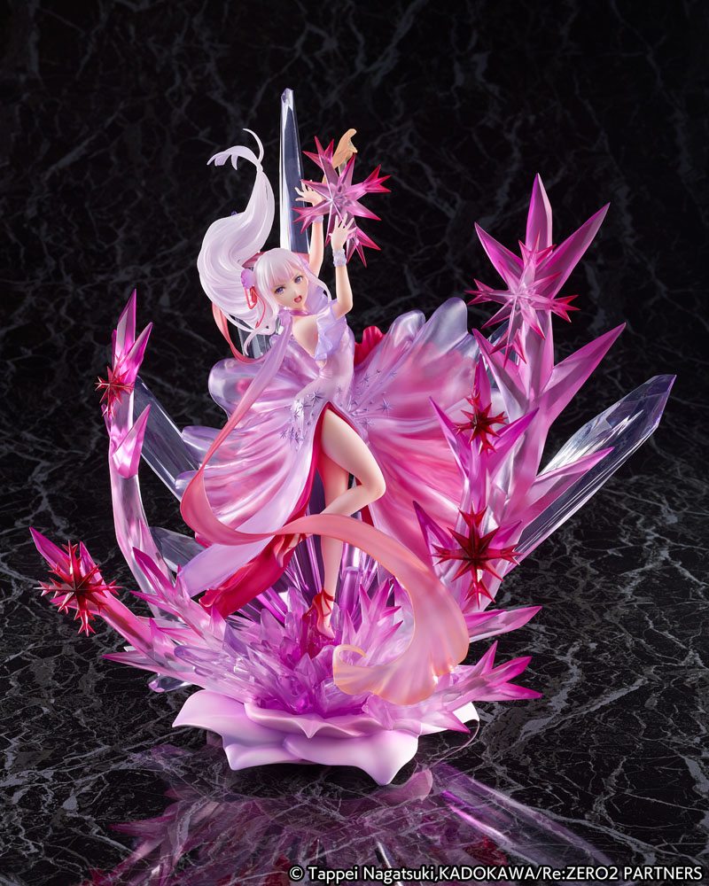 Zero Starting Life in Another World Statue 1/7 Emilia Crystal Dress Ver