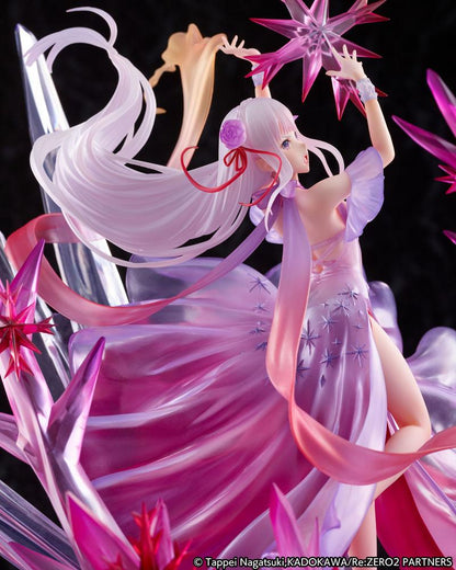 Zero Starting Life in Another World Statue 1/7 Emilia Crystal Dress Ver