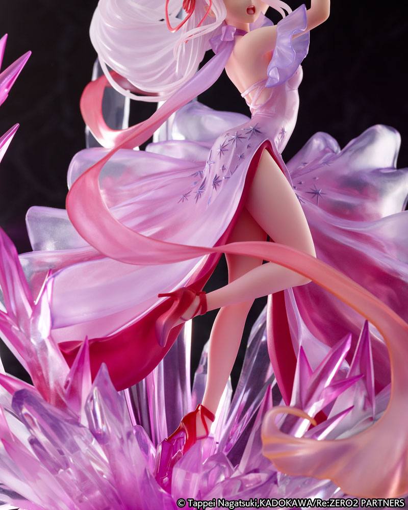 Zero Starting Life in Another World Statue 1/7 Emilia Crystal Dress Ver