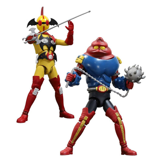 EVOLUTION TOYS - Akumaizer 3 Hero Action Figure Evil & Gabra