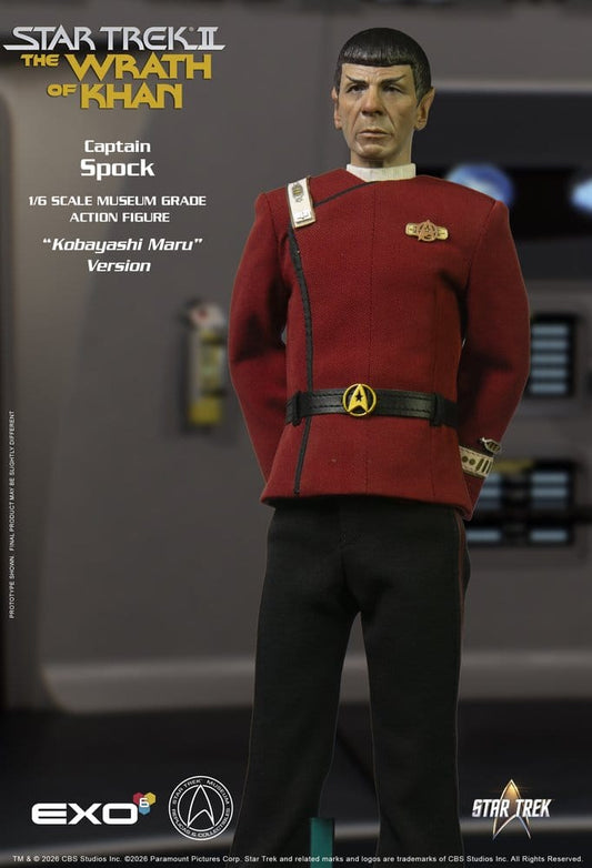 EXO-6 - Star Trek: The Wrath of Khan Action Figure 1/6 Captain Spock Kobayashi Maru Version