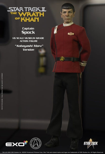 EXO-6 - Star Trek: The Wrath of Khan Action Figure 1/6 Captain Spock Kobayashi Maru Version