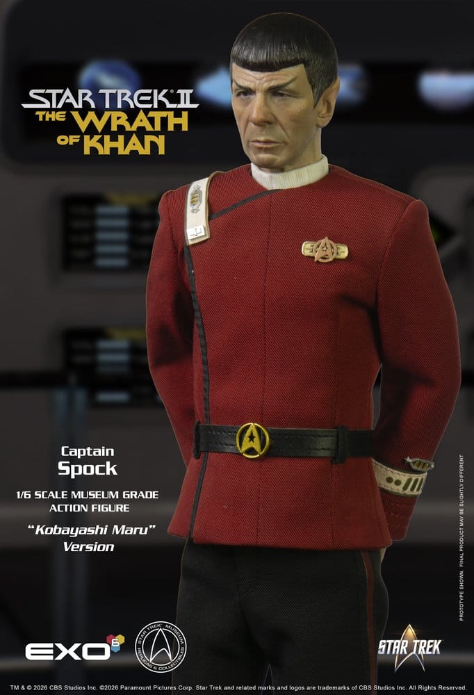 EXO-6 - Star Trek: The Wrath of Khan Action Figure 1/6 Captain Spock Kobayashi Maru Version
