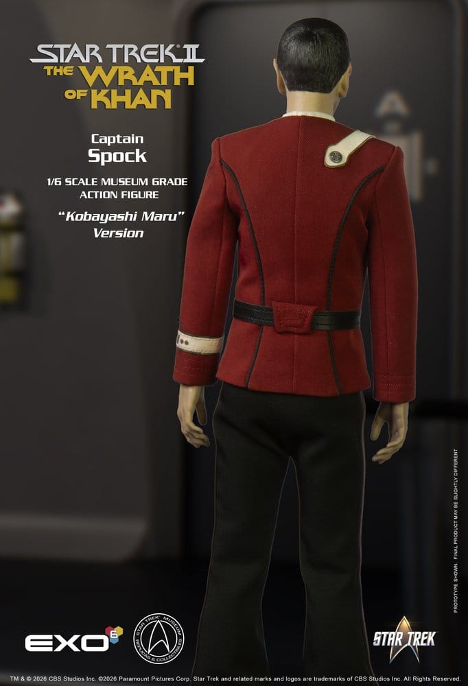 EXO-6 - Star Trek: The Wrath of Khan Action Figure 1/6 Captain Spock Kobayashi Maru Version