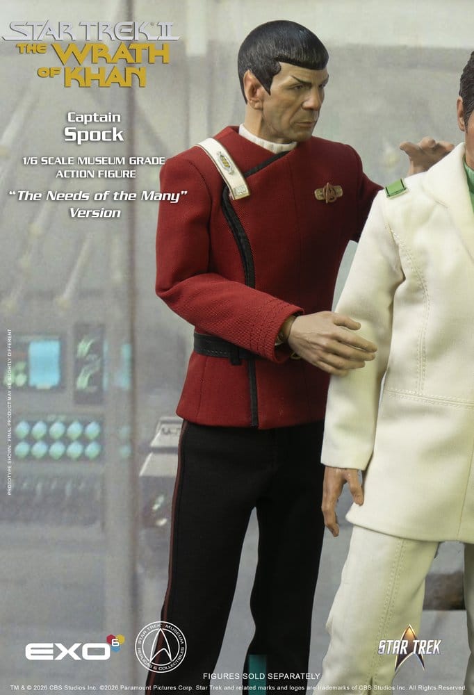 EXO-6 - Star Trek: The Wrath of Khan Action Figure 1/6 Captain Spock Needs of the Many Version
