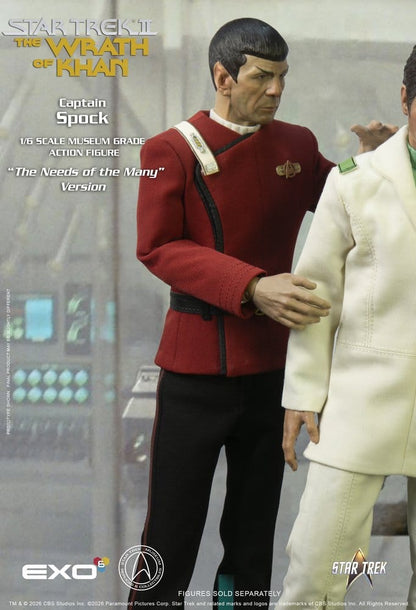 EXO-6 - Star Trek: The Wrath of Khan Action Figure 1/6 Captain Spock Needs of the Many Version