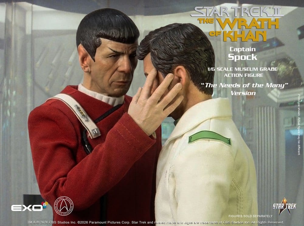 EXO-6 - Star Trek: The Wrath of Khan Action Figure 1/6 Captain Spock Needs of the Many Version