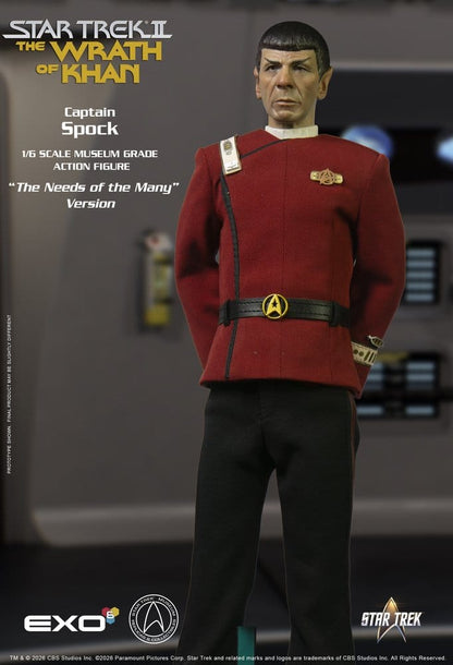 EXO-6 - Star Trek: The Wrath of Khan Action Figure 1/6 Captain Spock Needs of the Many Version