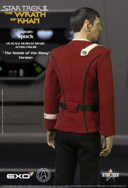 EXO-6 - Star Trek: The Wrath of Khan Action Figure 1/6 Captain Spock Needs of the Many Version