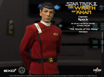 EXO-6 - Star Trek: The Wrath of Khan Action Figure 1/6 Captain Spock Needs of the Many Version